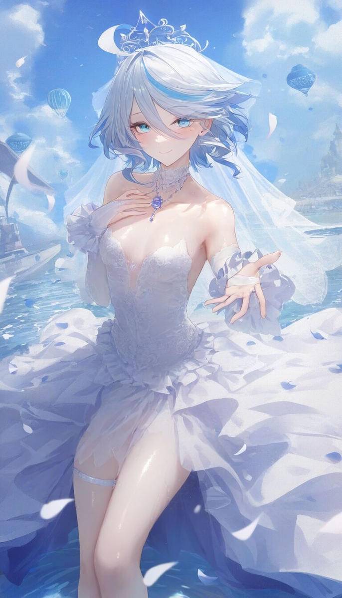 花嫁-pixiv插画-作品交流服务