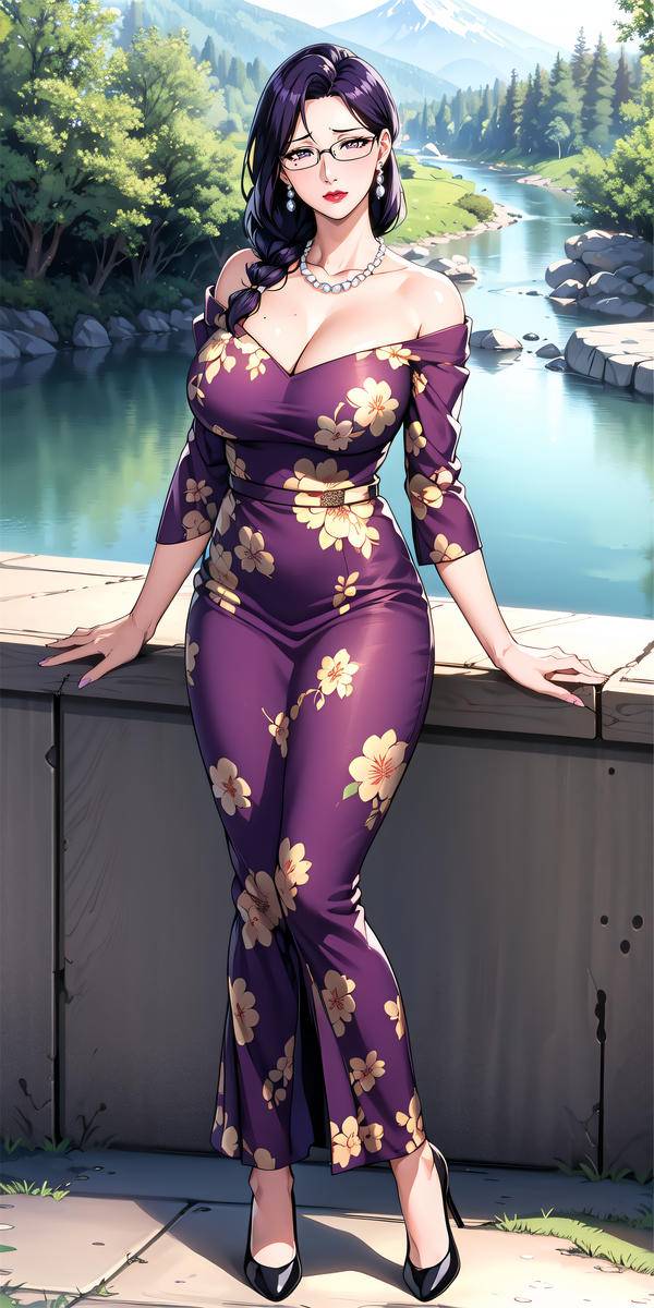 连衣裙妈妈-pixiv插画-作品交流服务