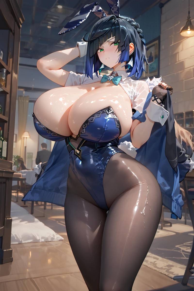 夜蘭 バニーVER.-pixiv插画-作品交流服务
