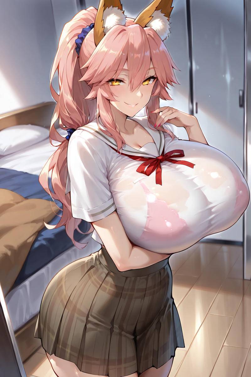玉藻ちゃん JKVER.-pixiv插画-作品交流服务