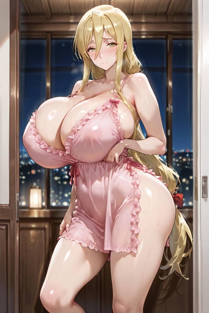 鞠川静香 ランジェリーVER.-pixiv插画-作品交流服务