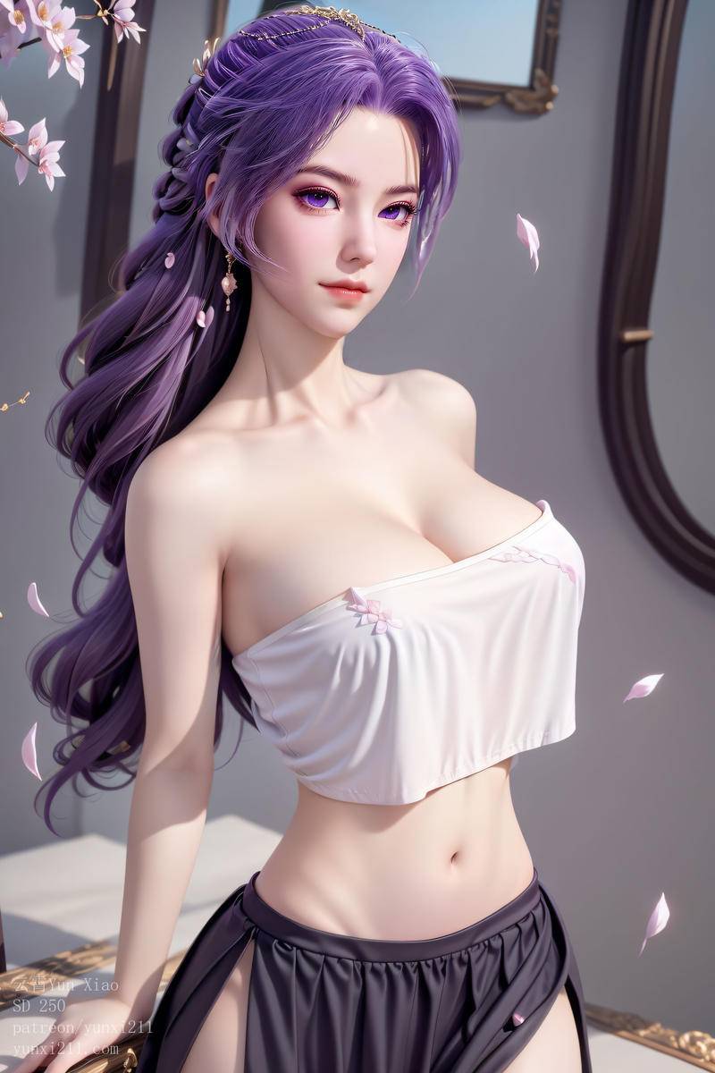 云霄 Yun Xiao SD 250 50p-pixiv插画-作品交流服务