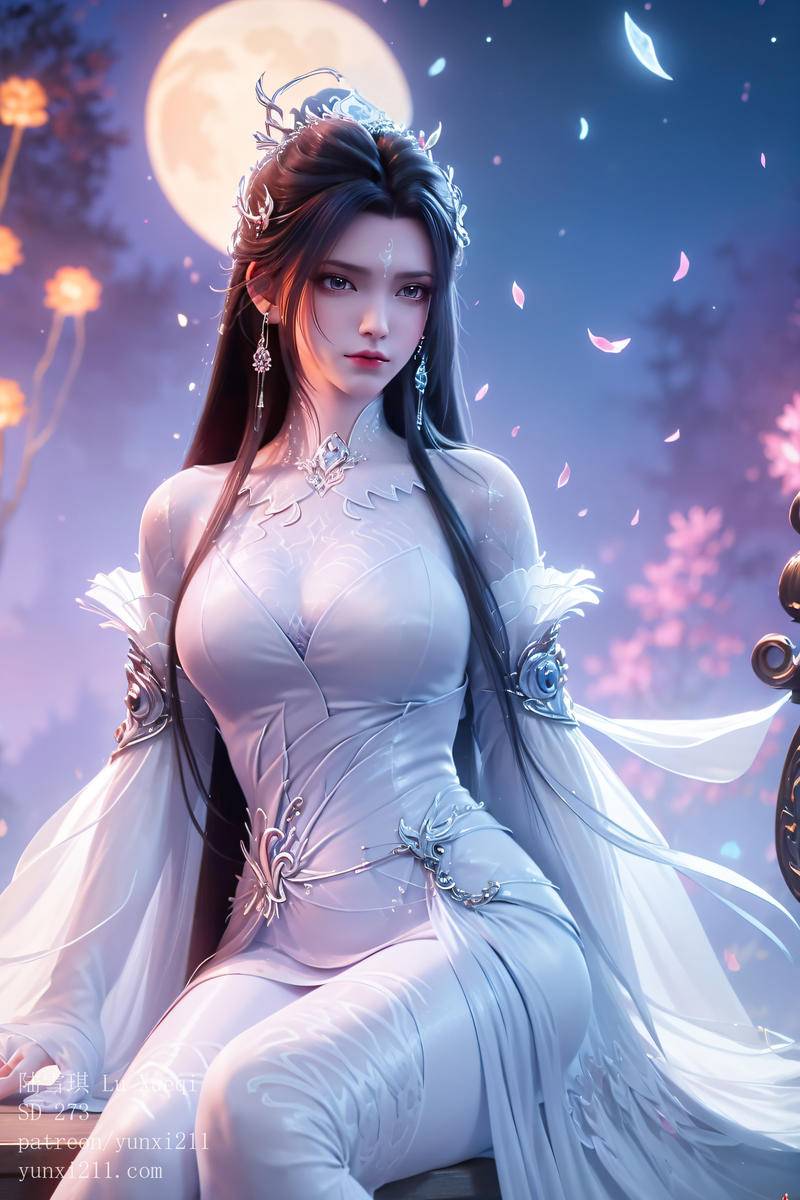 陆雪琪 Lu Xueqi  SD 273-pixiv插画-作品交流服务