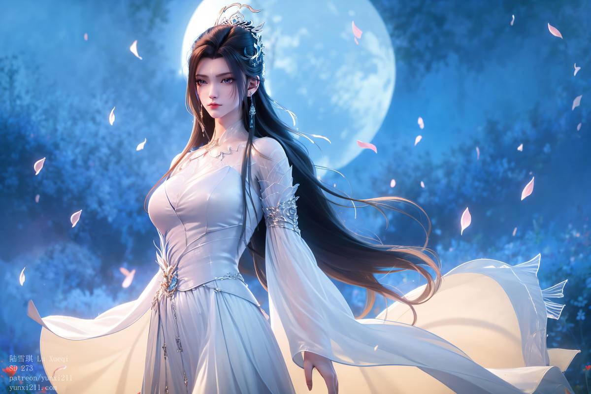 陆雪琪 Lu Xueqi  SD 273-pixiv插画-作品交流服务