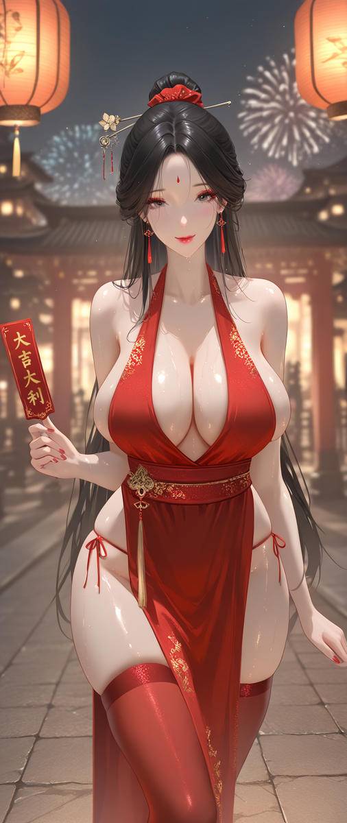 白蛇 White snake 大吉大利~拜年第一弹！-pixiv插画-作品交流服务