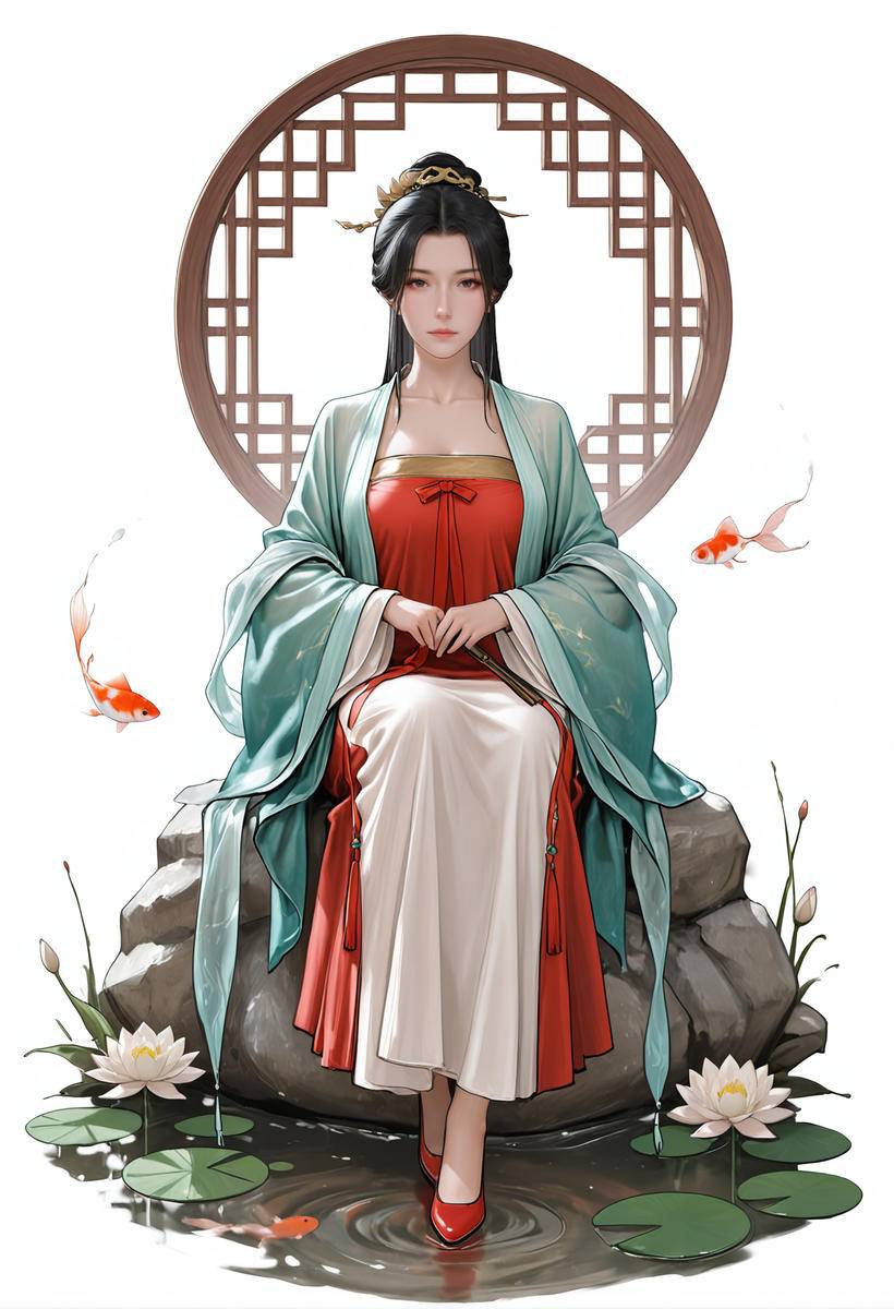 国风女子图鉴~国風女子図鑑です-pixiv插画-作品交流服务