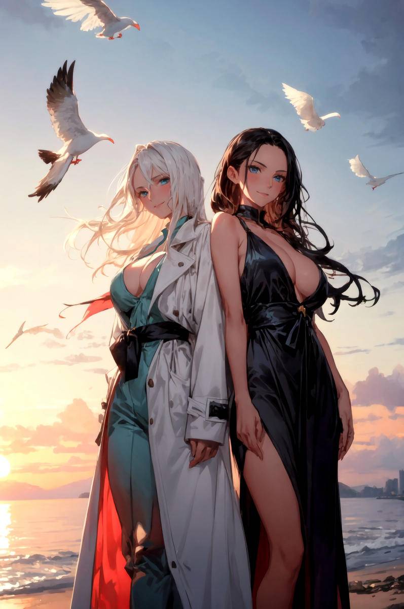 图片[1]-オルビア＆ロビン-pixiv插画-作品交流服务