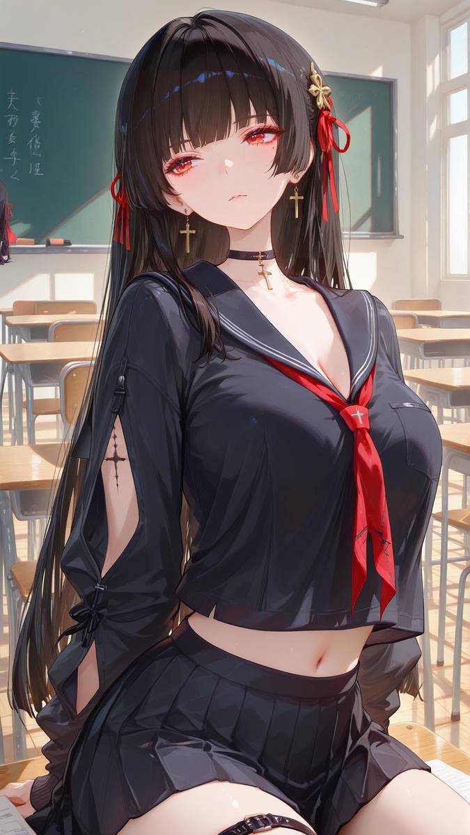 今日份的千咲-pixiv插画-作品交流服务