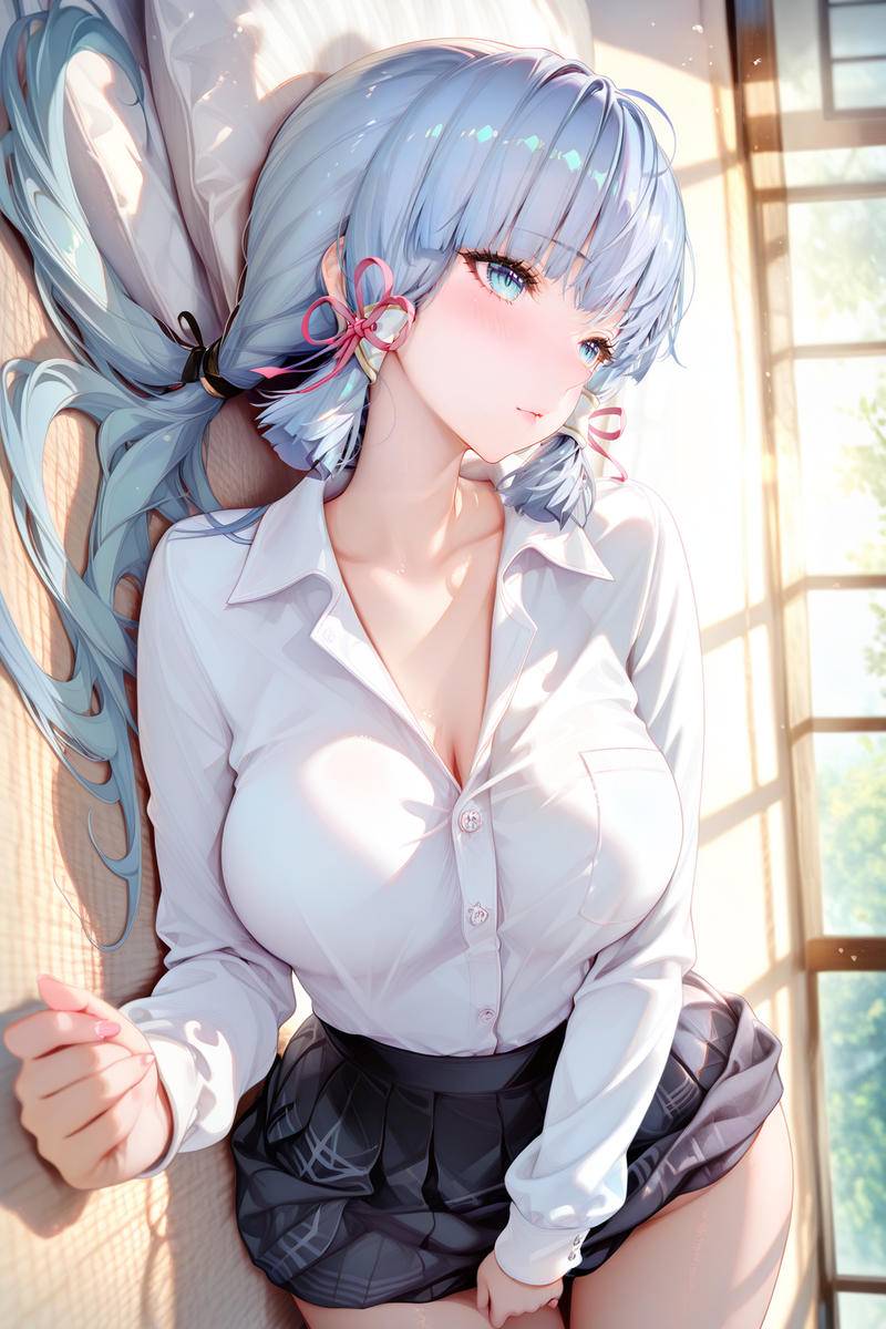 Kamizato Ayaka-pixiv插画-作品交流服务