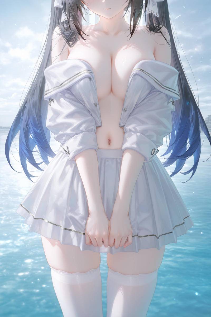Half breast exposed-pixiv插画-作品交流服务