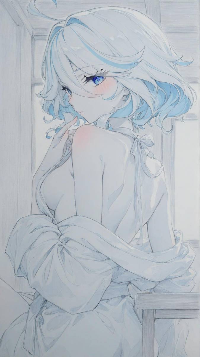 Furina-pixiv插画-作品交流服务
