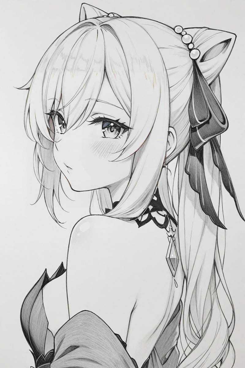 Keqing-pixiv插画-作品交流服务