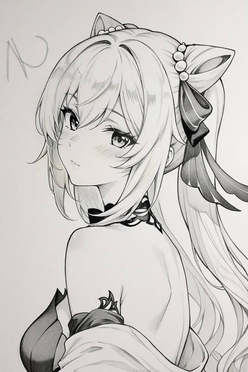 Keqing-pixiv插画-作品交流服务