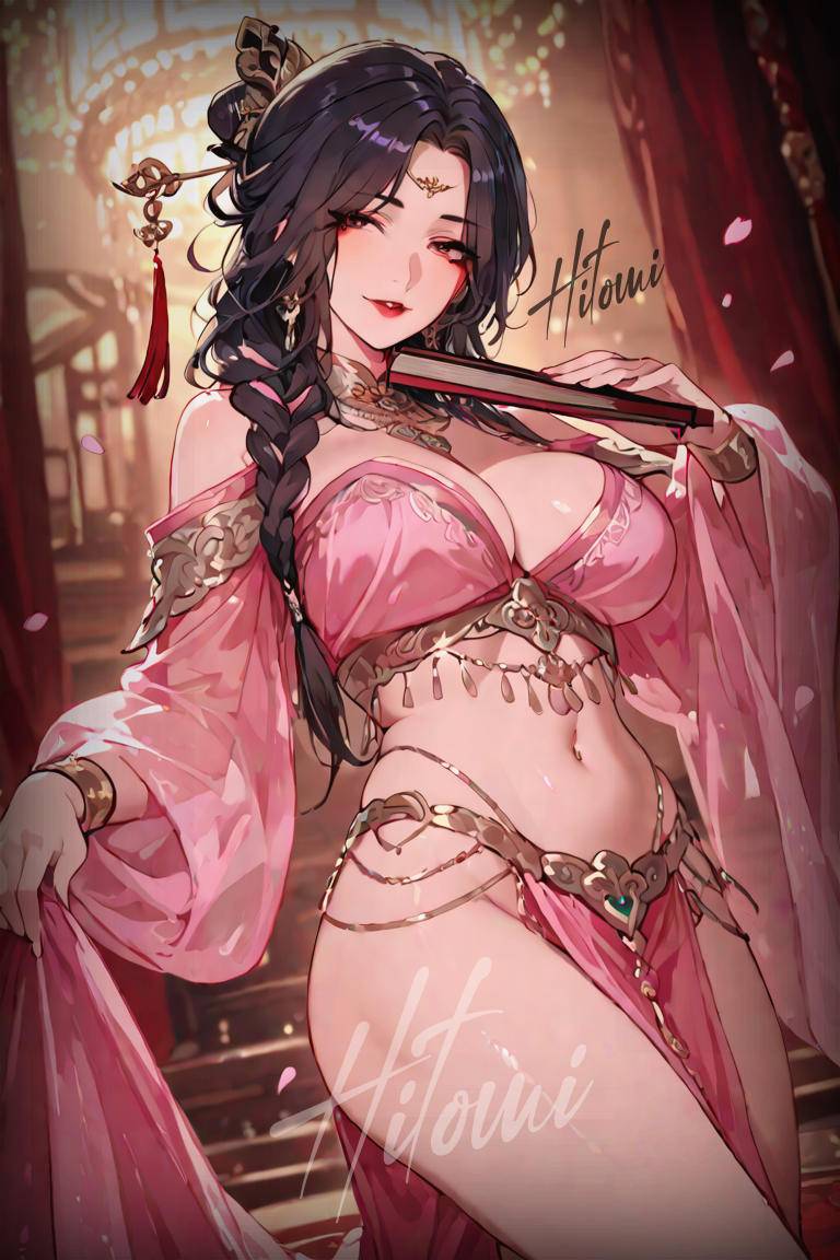胡姬-pixiv插画-作品交流服务