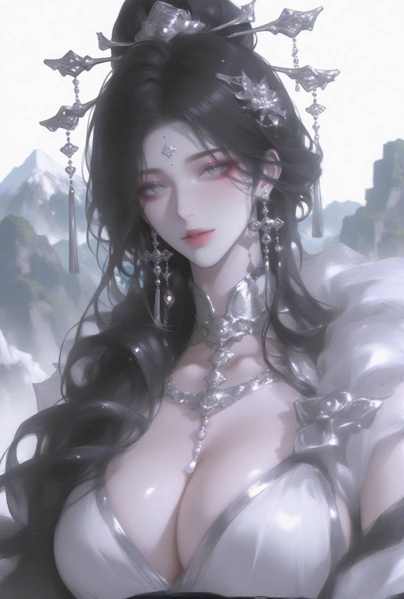 冷清娘亲只向我一人展风情-pixiv插画-作品交流服务