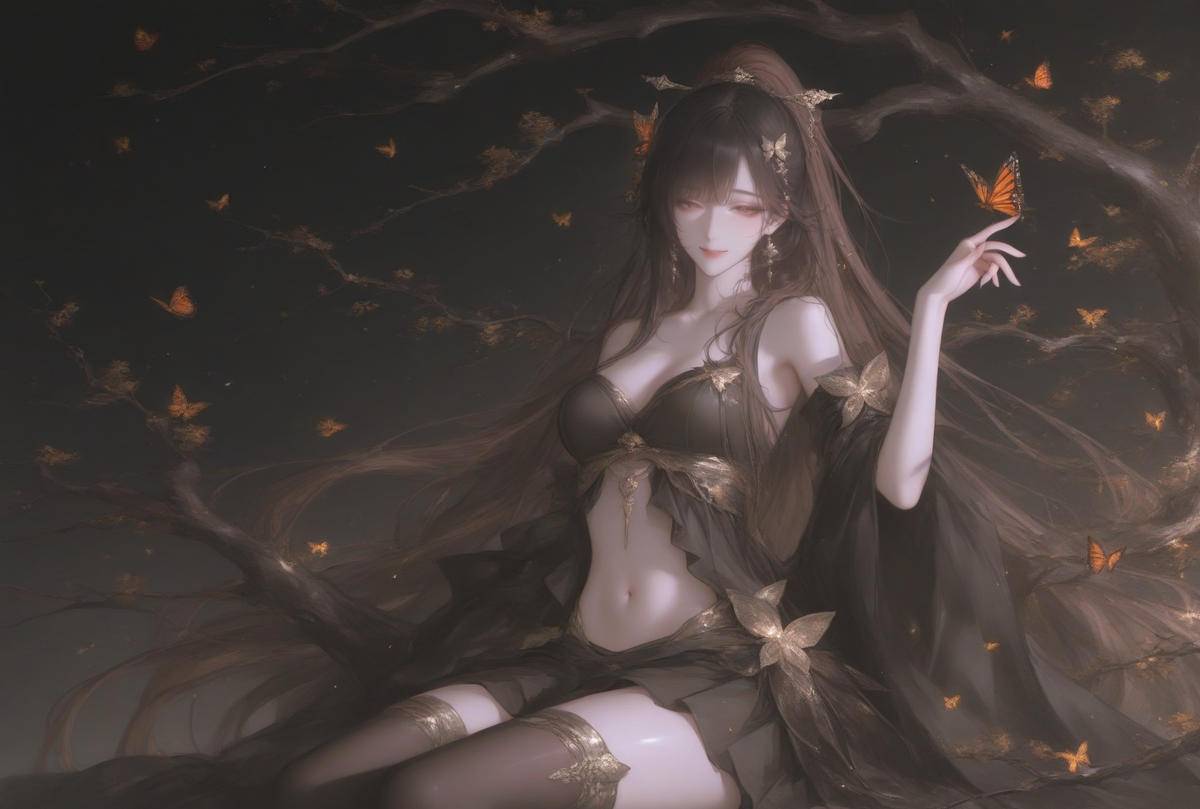 国色天香(4K)-pixiv插画-作品交流服务