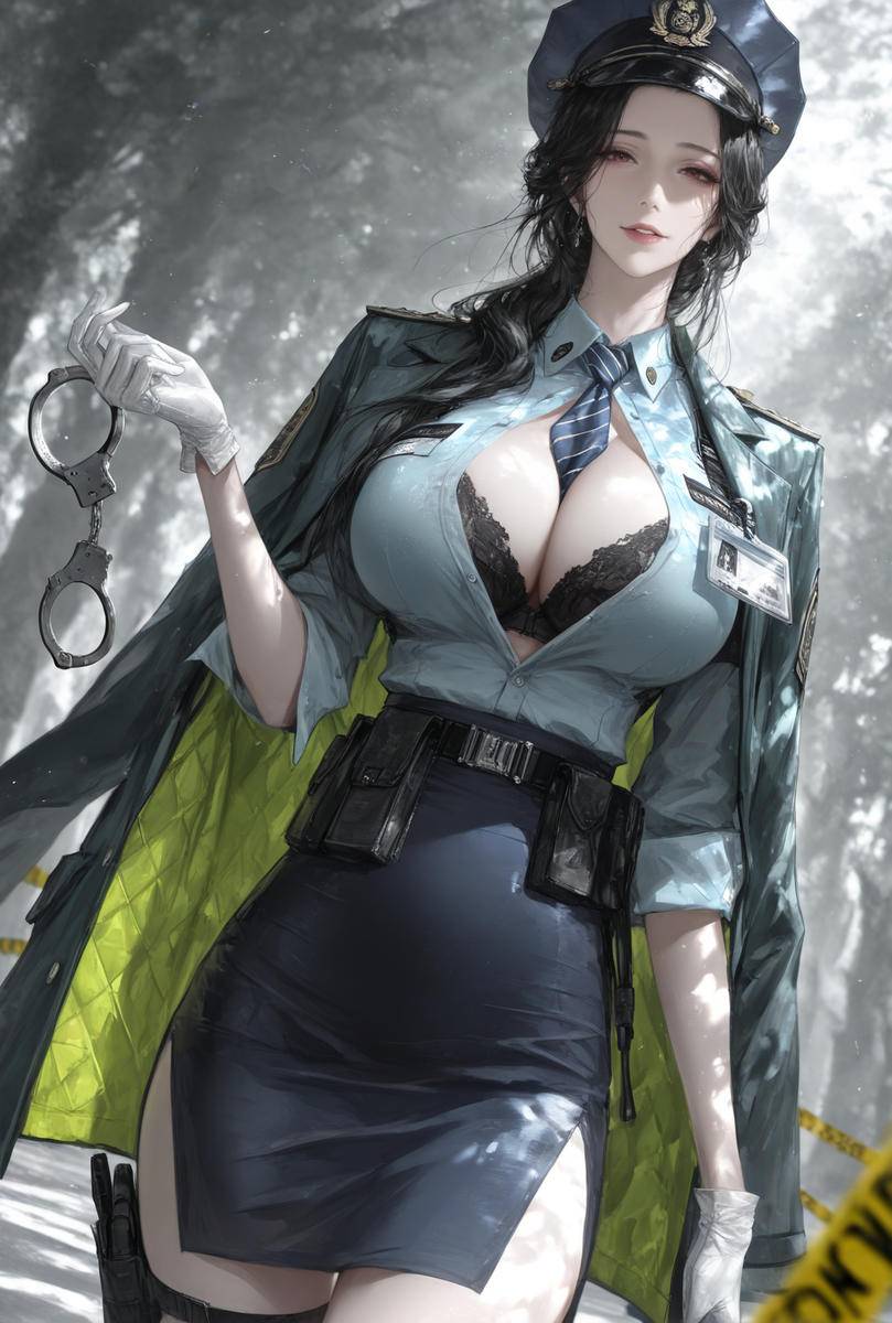 我的美女警花妈妈1（纯爱）-pixiv插画-作品交流服务