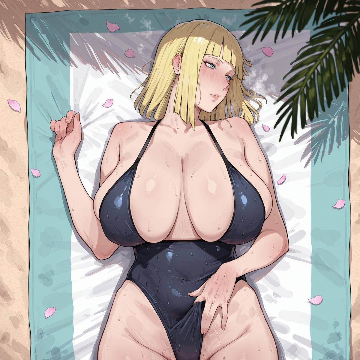 Samui - Beach-pixiv插画-作品交流服务