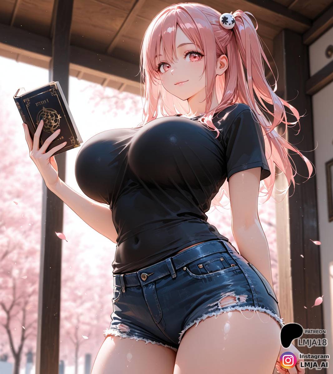 Watcha reading Honoka?-pixiv插画-作品交流服务