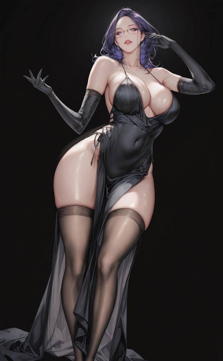 黑丝金美婷-pixiv插画-作品交流服务