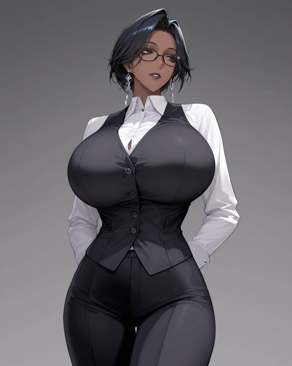 Suit Vest-pixiv插画-作品交流服务
