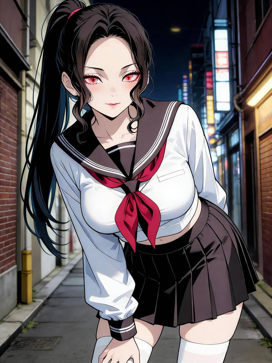 鬼舞辻無惨 女体化16-pixiv插画-作品交流服务