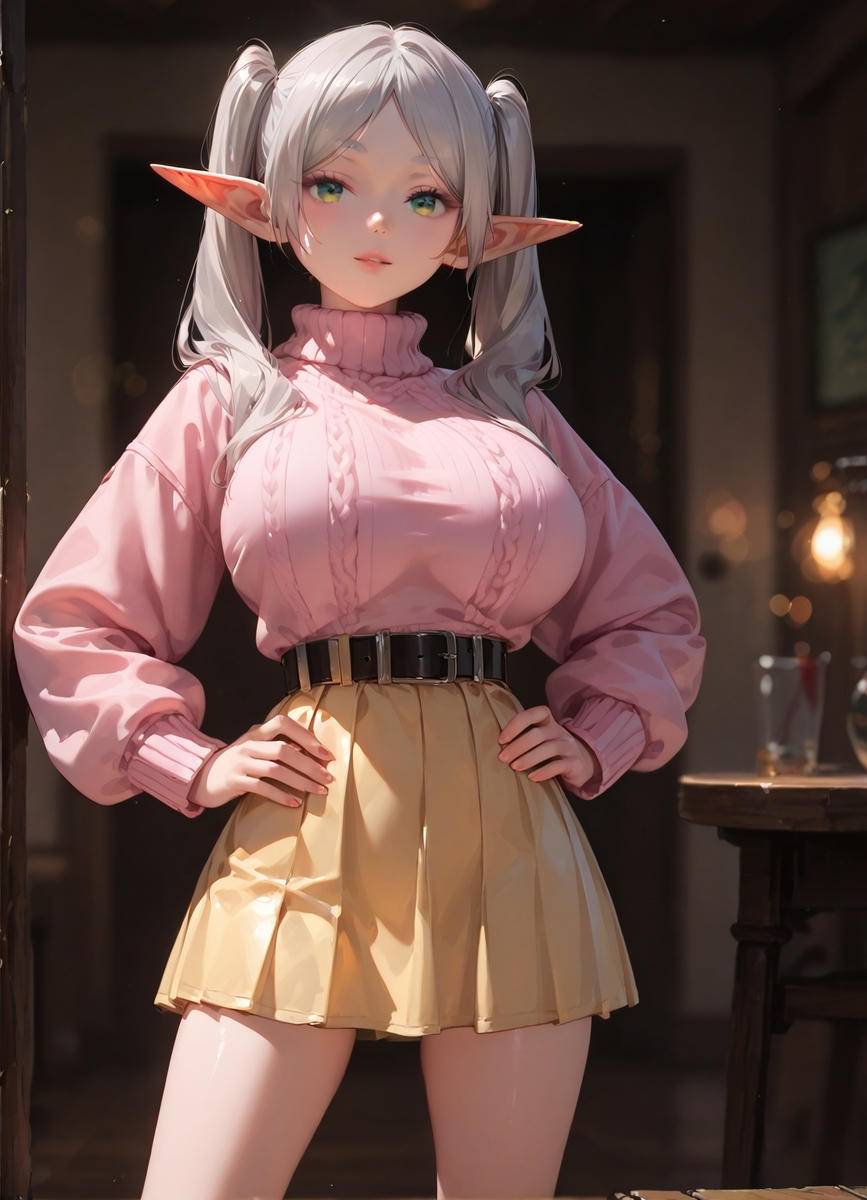 Daily ファッション - FRIEREN-pixiv插画-作品交流服务