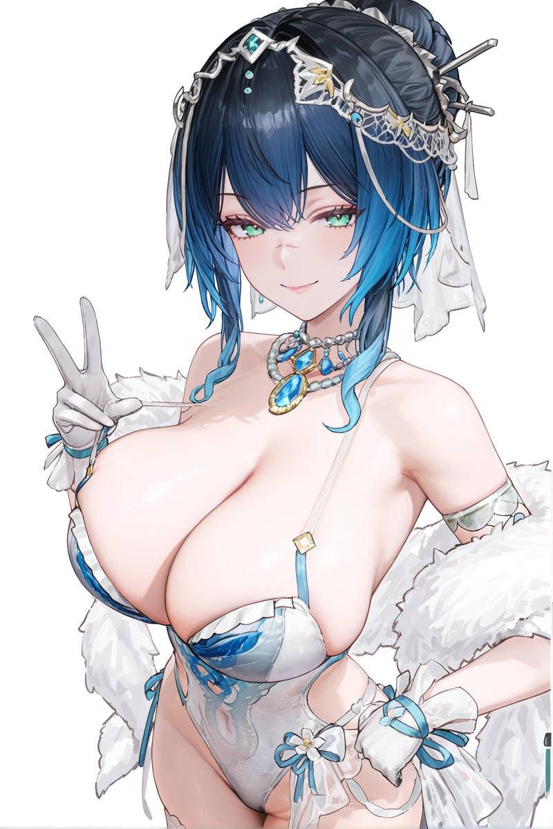 （约稿公开）凯茜娅 婚服-pixiv插画-作品交流服务