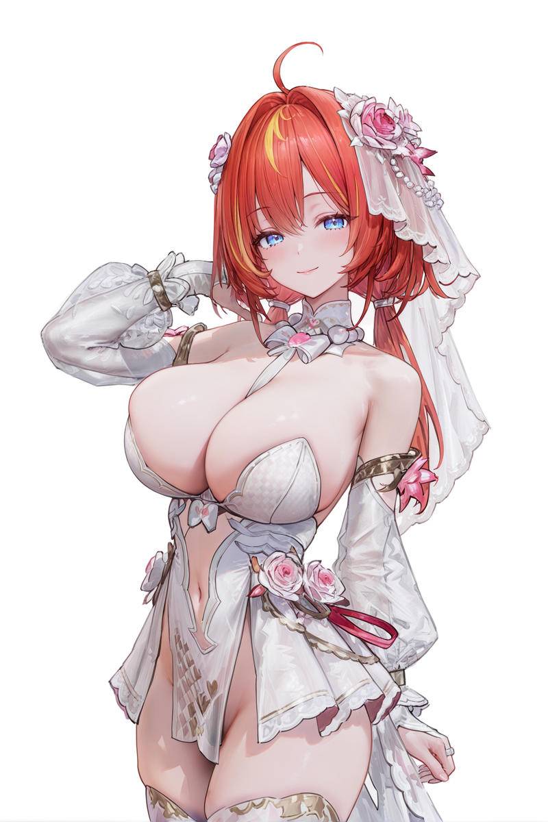 （约稿公开）苔丝 婚服-pixiv插画-作品交流服务