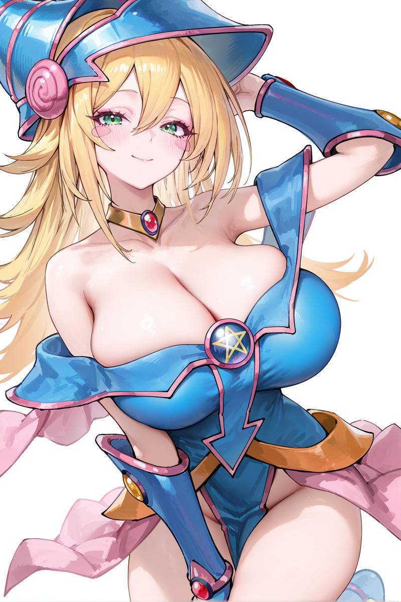 约稿公开 黑魔导女孩-pixiv插画-作品交流服务