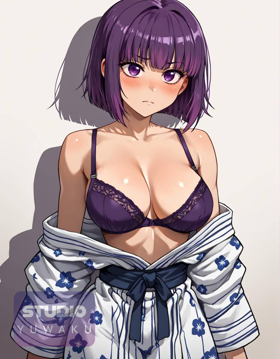 Purple Beauty | 紫の美女-pixiv插画-作品交流服务
