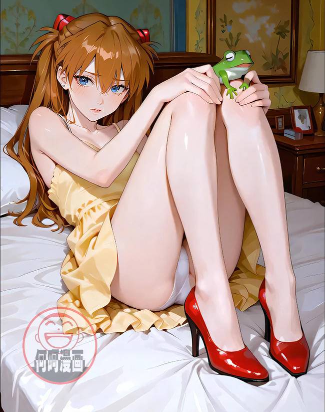 Asuka 明日香 ラングレー highheels 02-pixiv插画-作品交流服务
