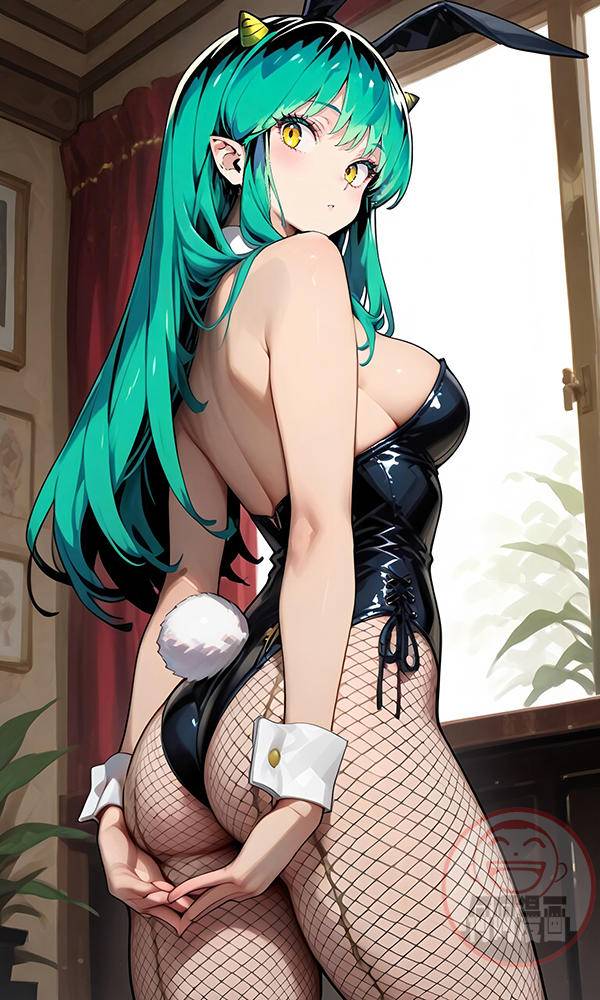Lum 拉姆 bunny girl-pixiv插画-作品交流服务
