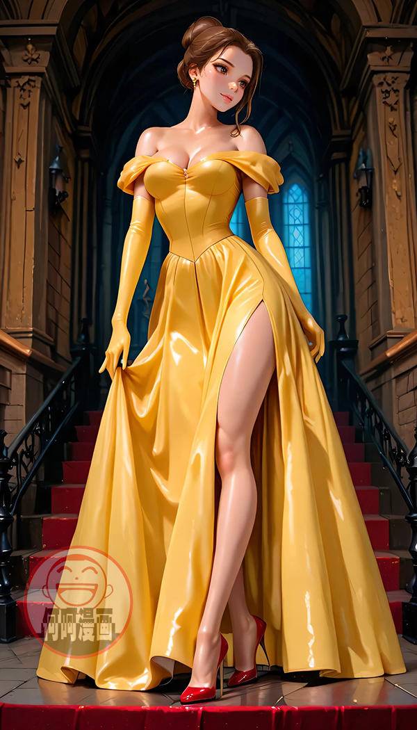 princess belle 贝儿公主-pixiv插画-作品交流服务