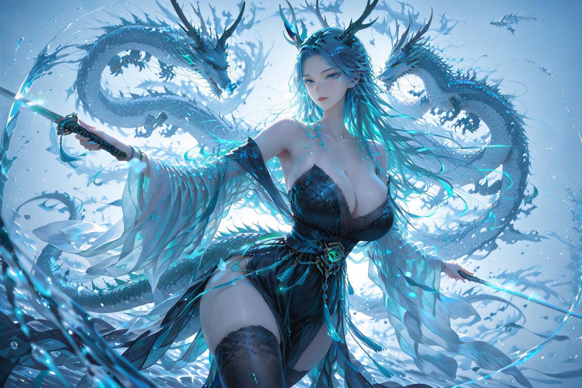 敖闰姑姑-pixiv插画-作品交流服务