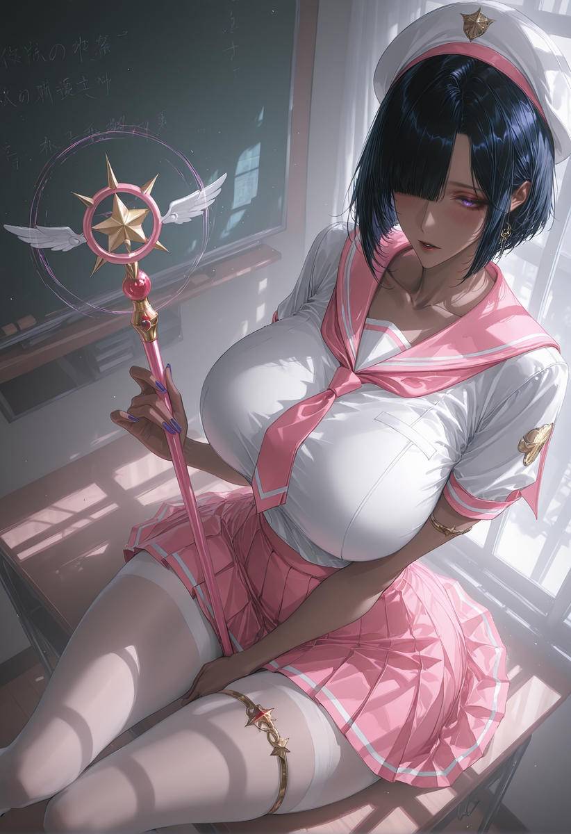 百变小樱魔术卡-pixiv插画-作品交流服务