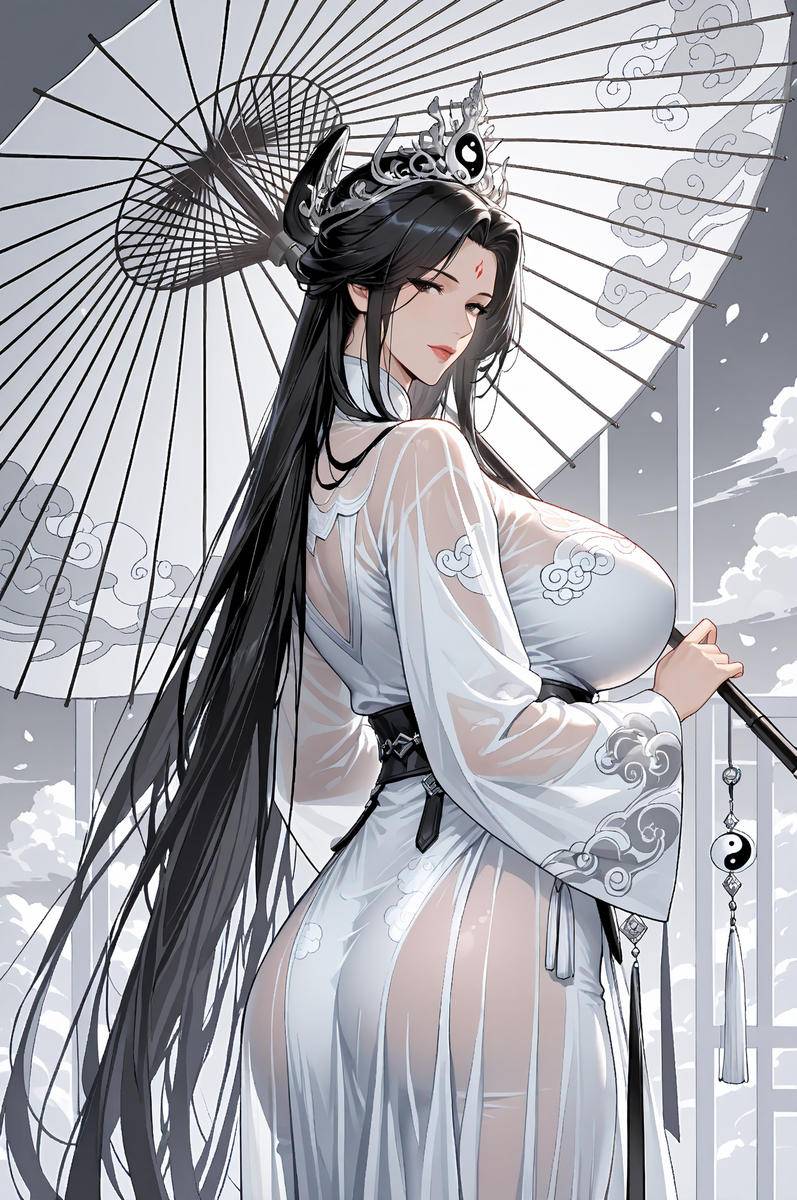 Beauty beneath the Umbrella-pixiv插画-作品交流服务