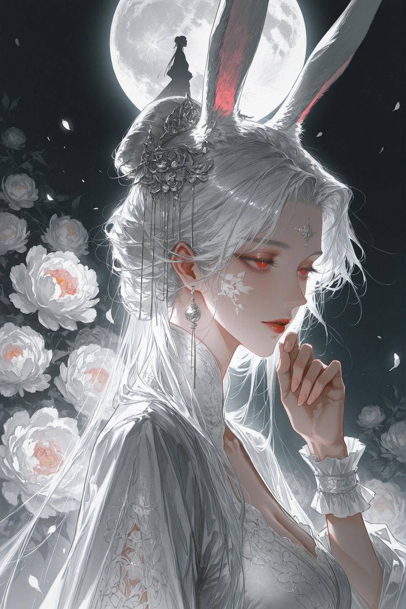 Elegant Silhouette-pixiv插画-作品交流服务