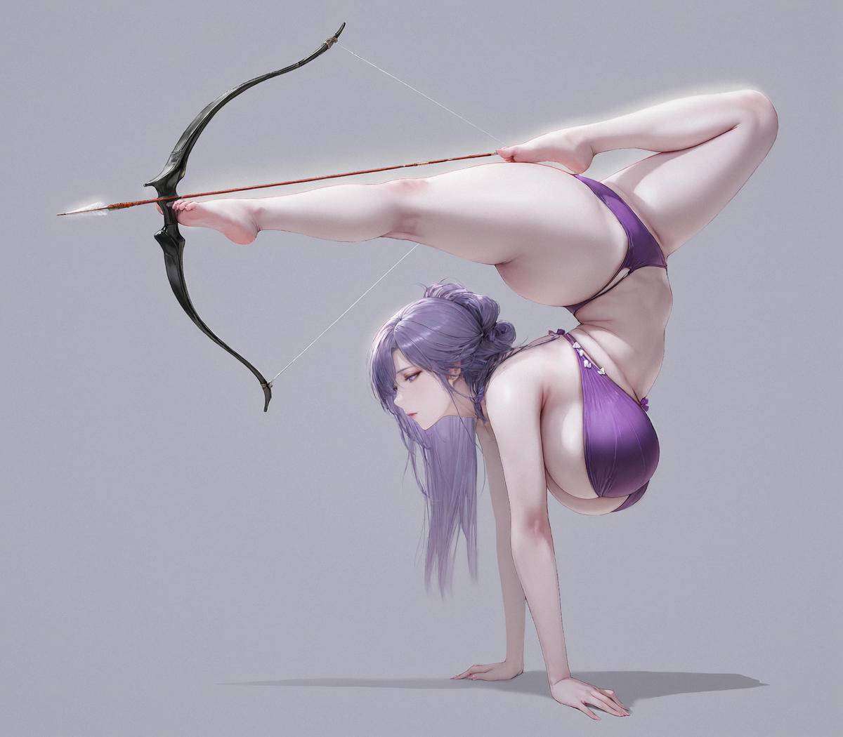 Masterful Foot Archer-pixiv插画-作品交流服务