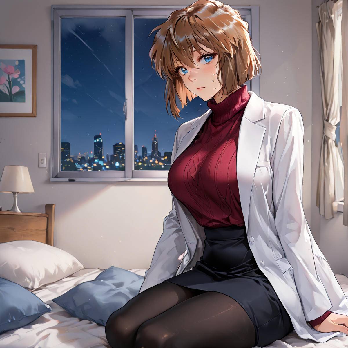 Miyano Shiho  - 宮野志保-pixiv插画-作品交流服务