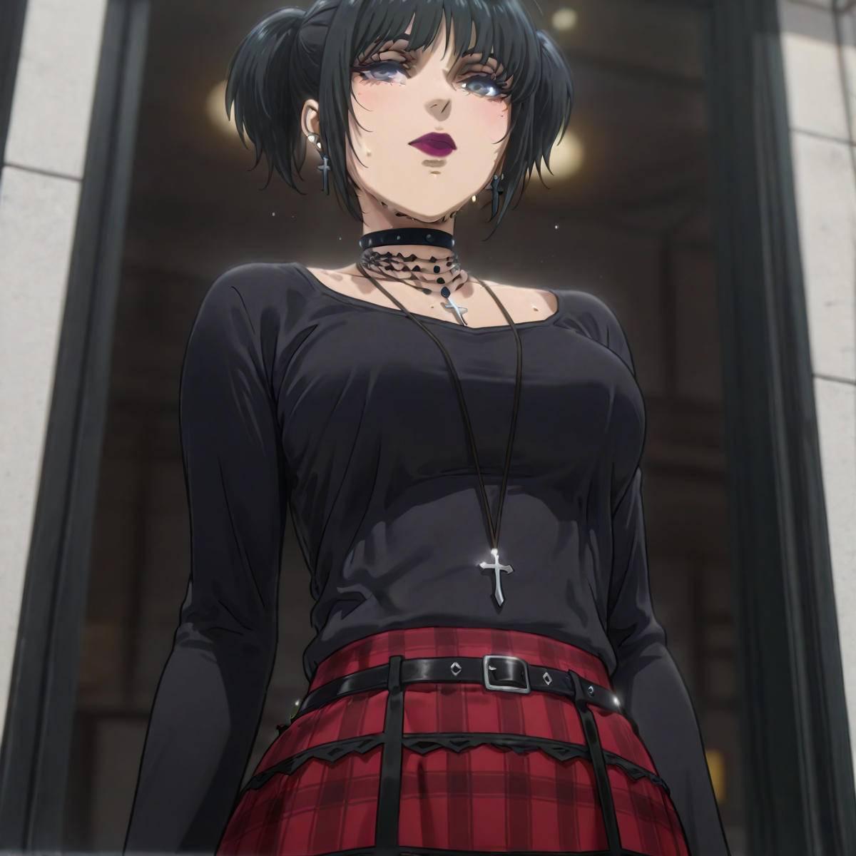 Goth_Mikasa-pixiv插画-作品交流服务