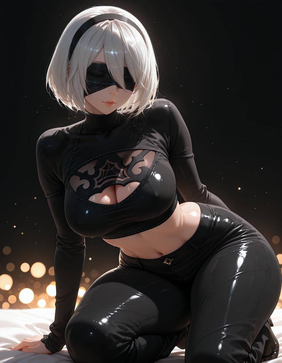 YoRHa No.2 Type B (2B)😍-pixiv插画-作品交流服务
