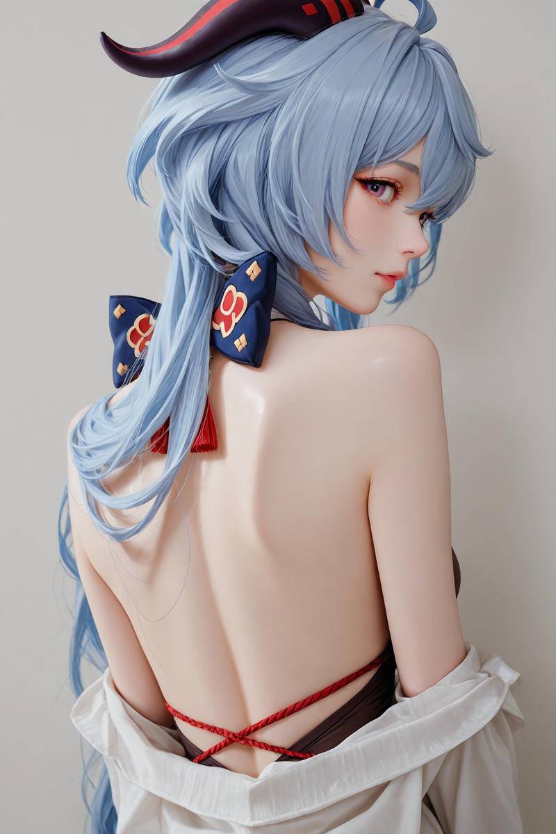 Ganyu ( ´ ∀ `)-pixiv插画-作品交流服务
