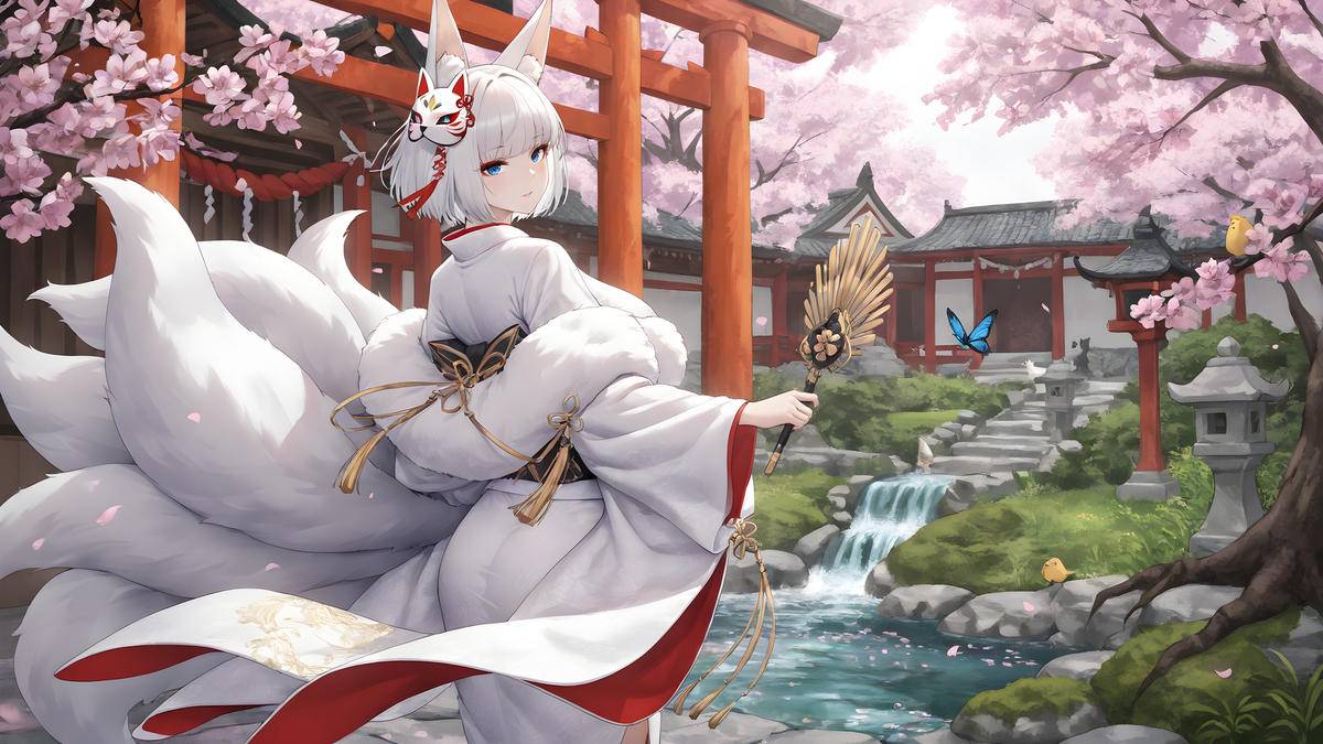 “指挥官...樱花易逝，请及时行乐❤”-pixiv插画-作品交流服务