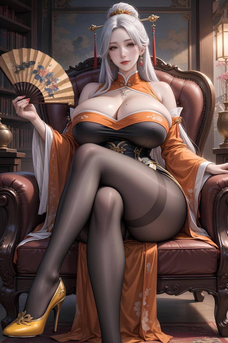 Milf [24] Hanfu-pixiv插画-作品交流服务