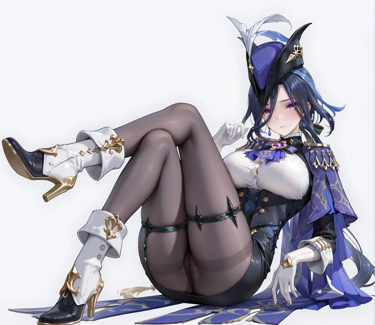 clorinde-pixiv插画-作品交流服务