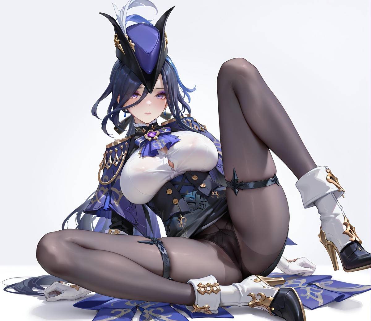 clorinde-pixiv插画-作品交流服务