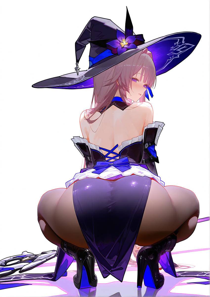 大黑塔-背后位-pixiv插画-作品交流服务