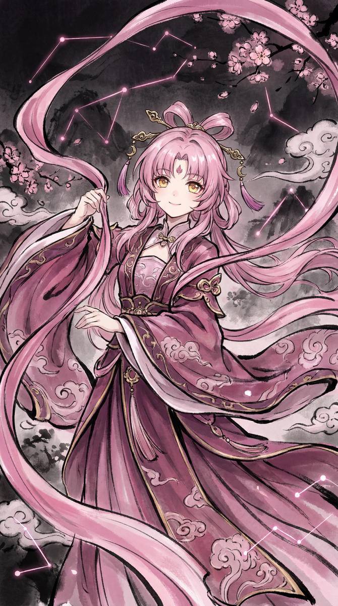 墨染江湖 符玄-pixiv插画-作品交流服务