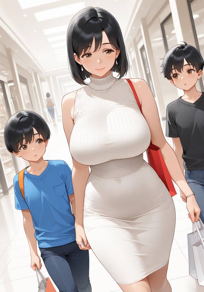 ママのお買い物♡ / KanoMommy's Shopping-pixiv插画-作品交流服务